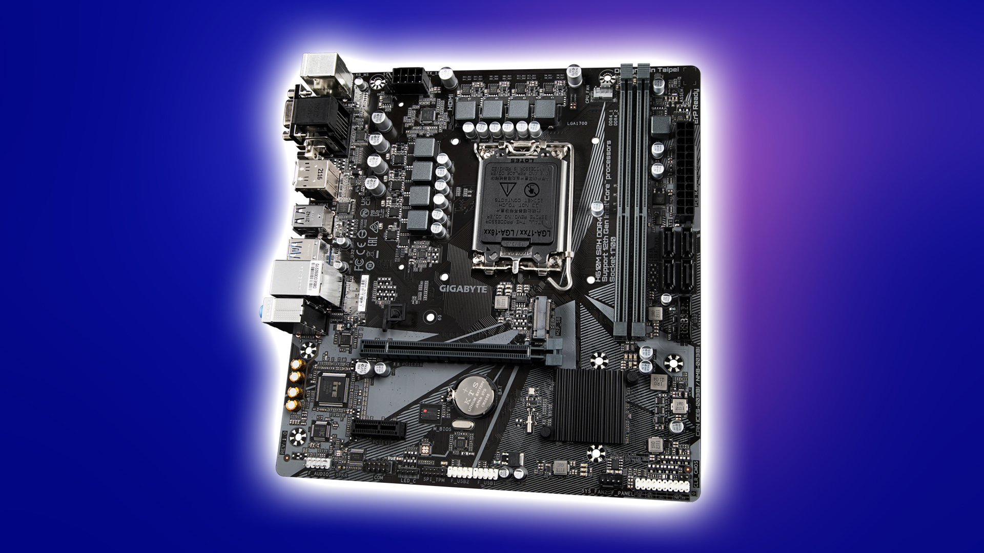 Gigabyte H610 motherboard