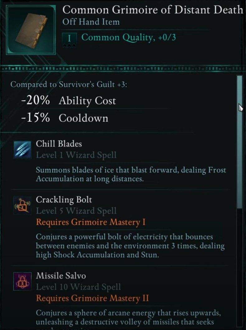 grimoire of distant death avowed