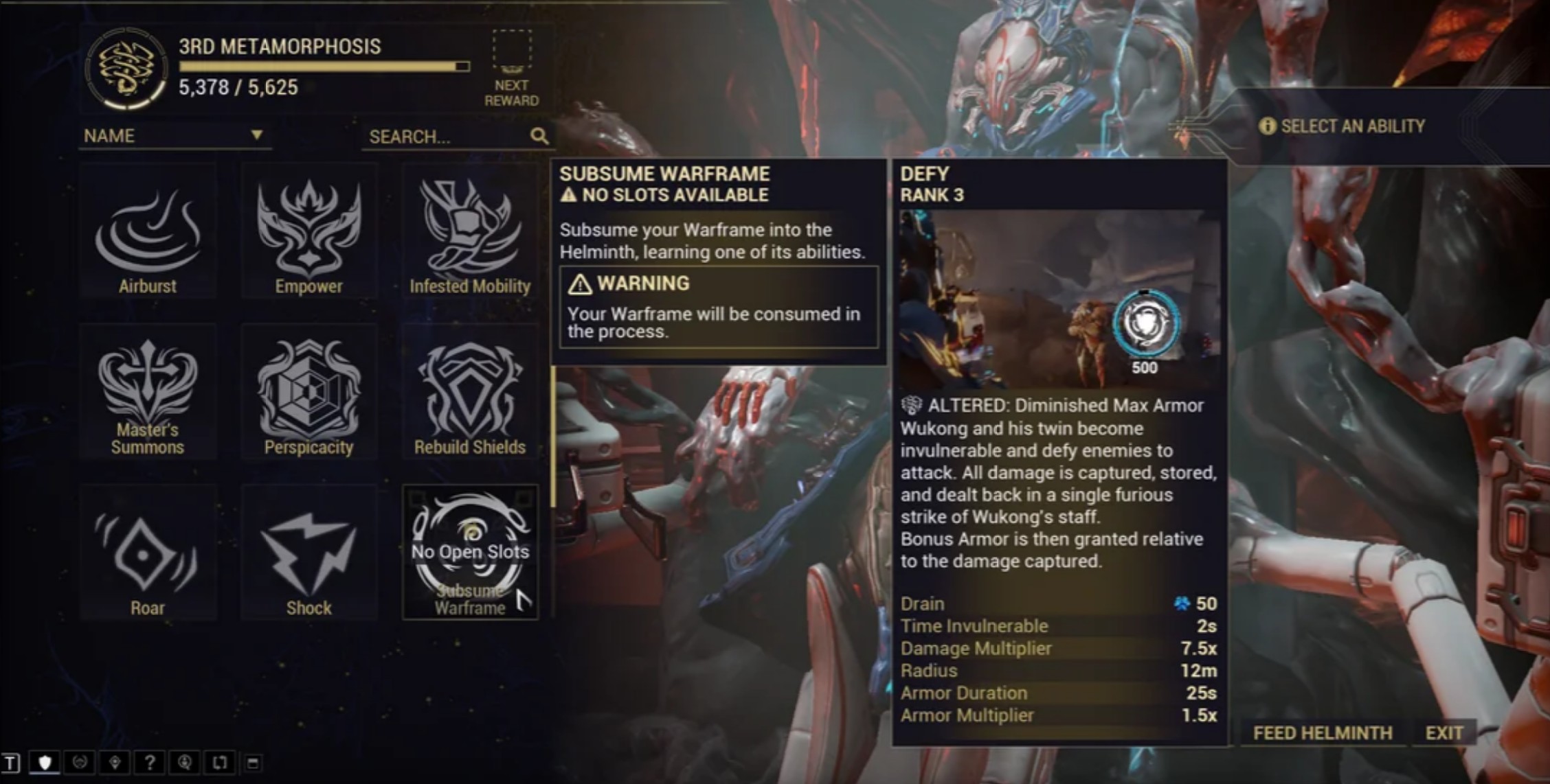 helminth abilities