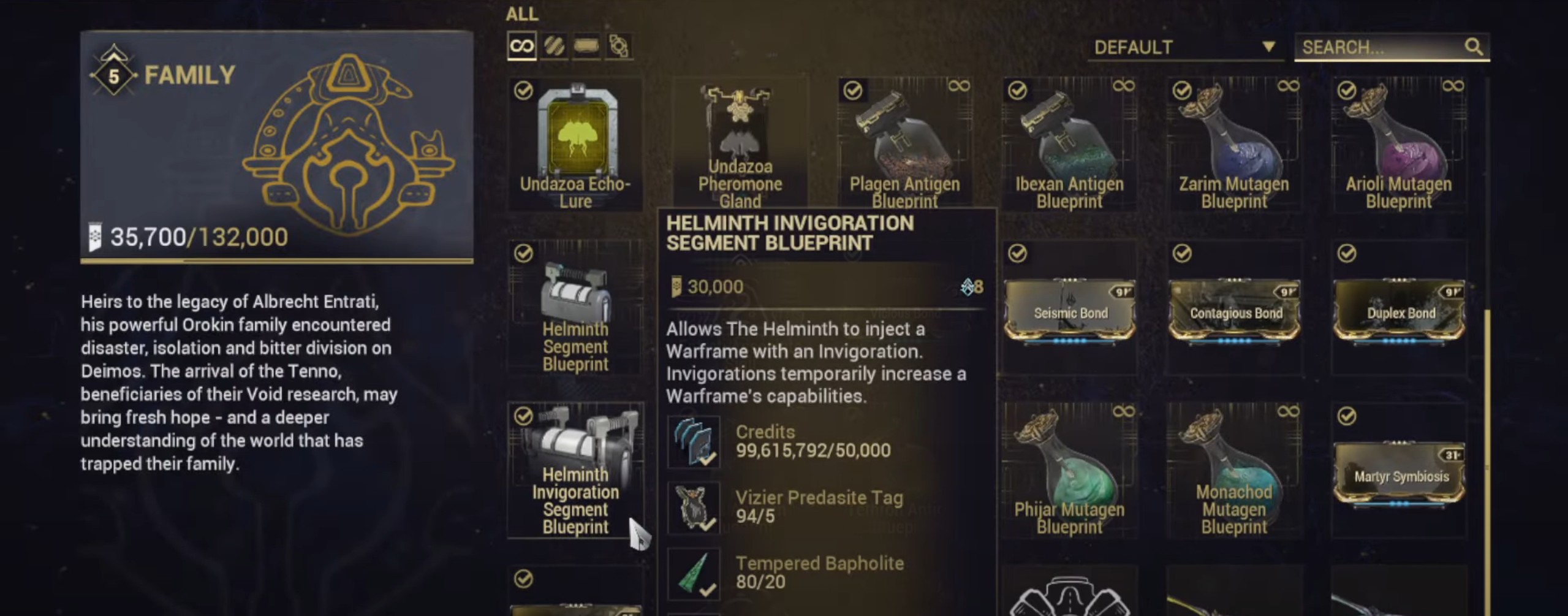helminth invigoration segment warframe