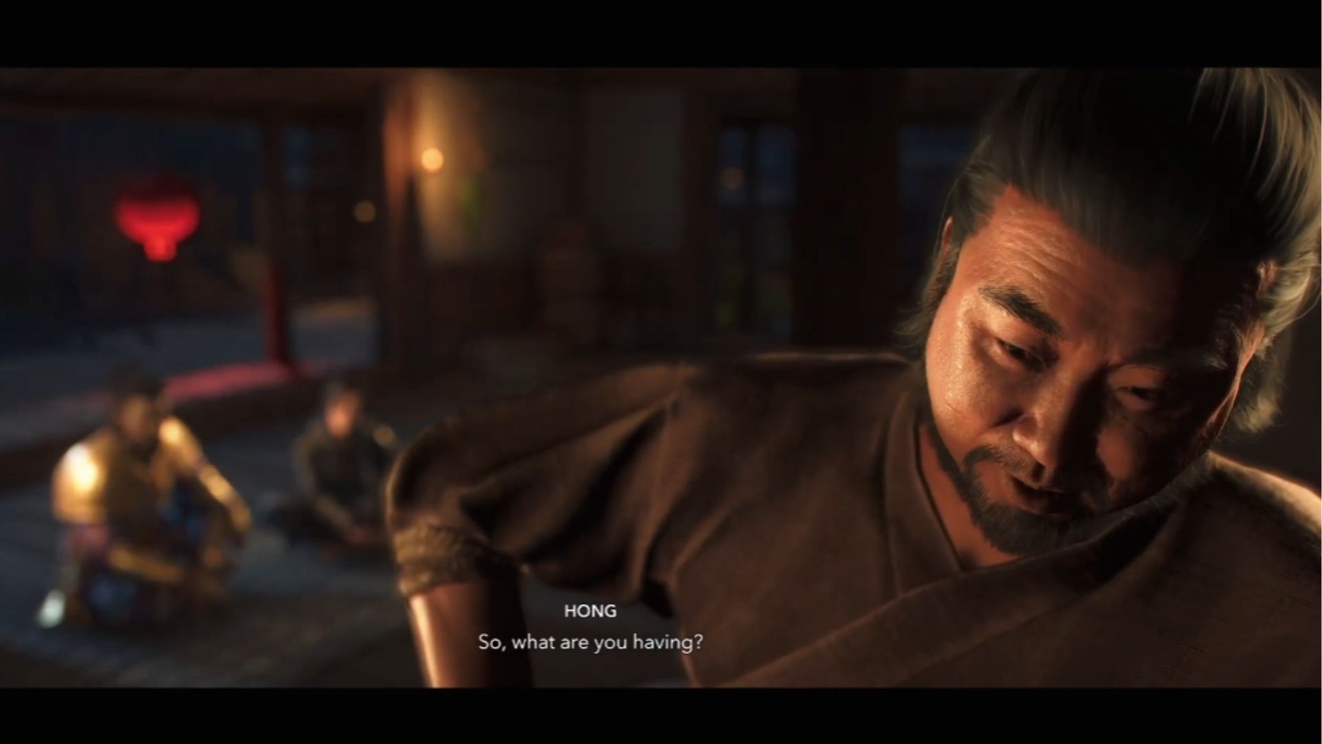 Talk to the chef (Source: Ubisoft, WoW Quests on YouTube)