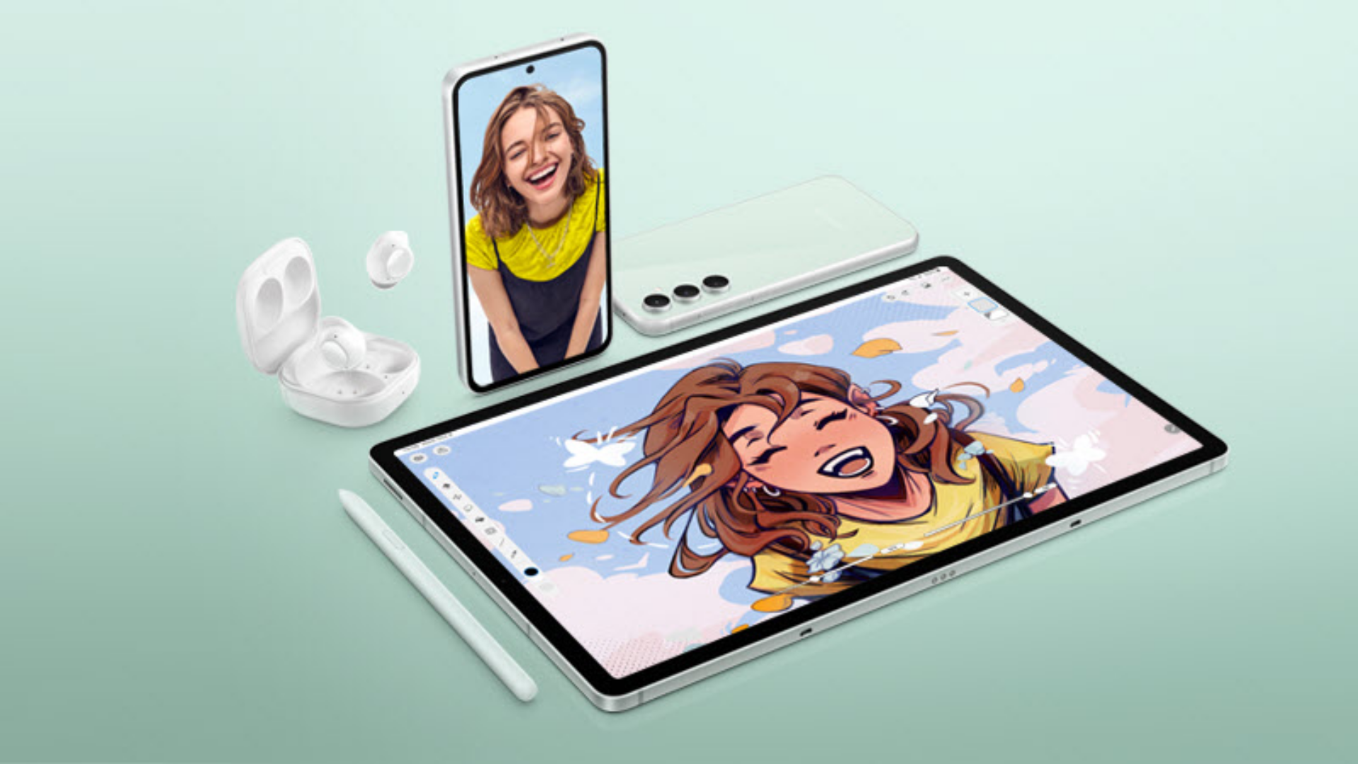 Samsung Galaxy Tab S9 FE Plus (Image via: Samsung)