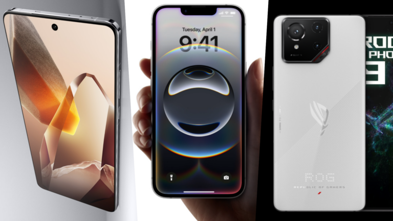 Top 5 Gaming Phones of 2025 (Image via: Apple, ASUS, OnePlus)