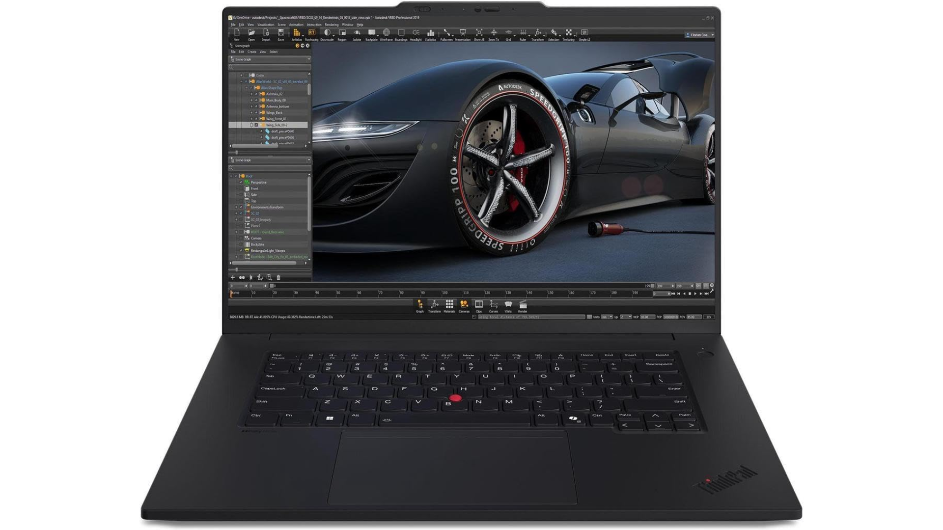 Lenovo ThinkPad P1 Gen 7 (Image via: Lenovo)