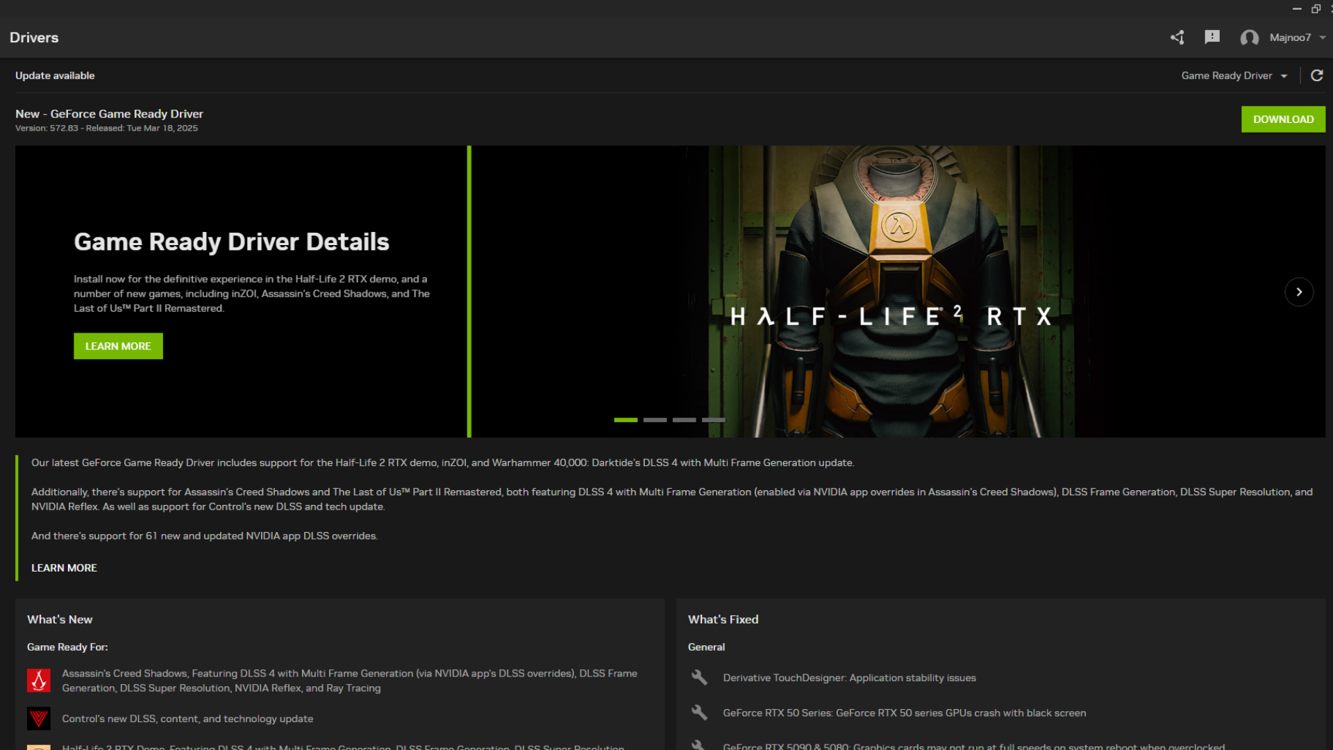 Update GPU Drivers (Image via: NVIDIA, Deltias Gaming)