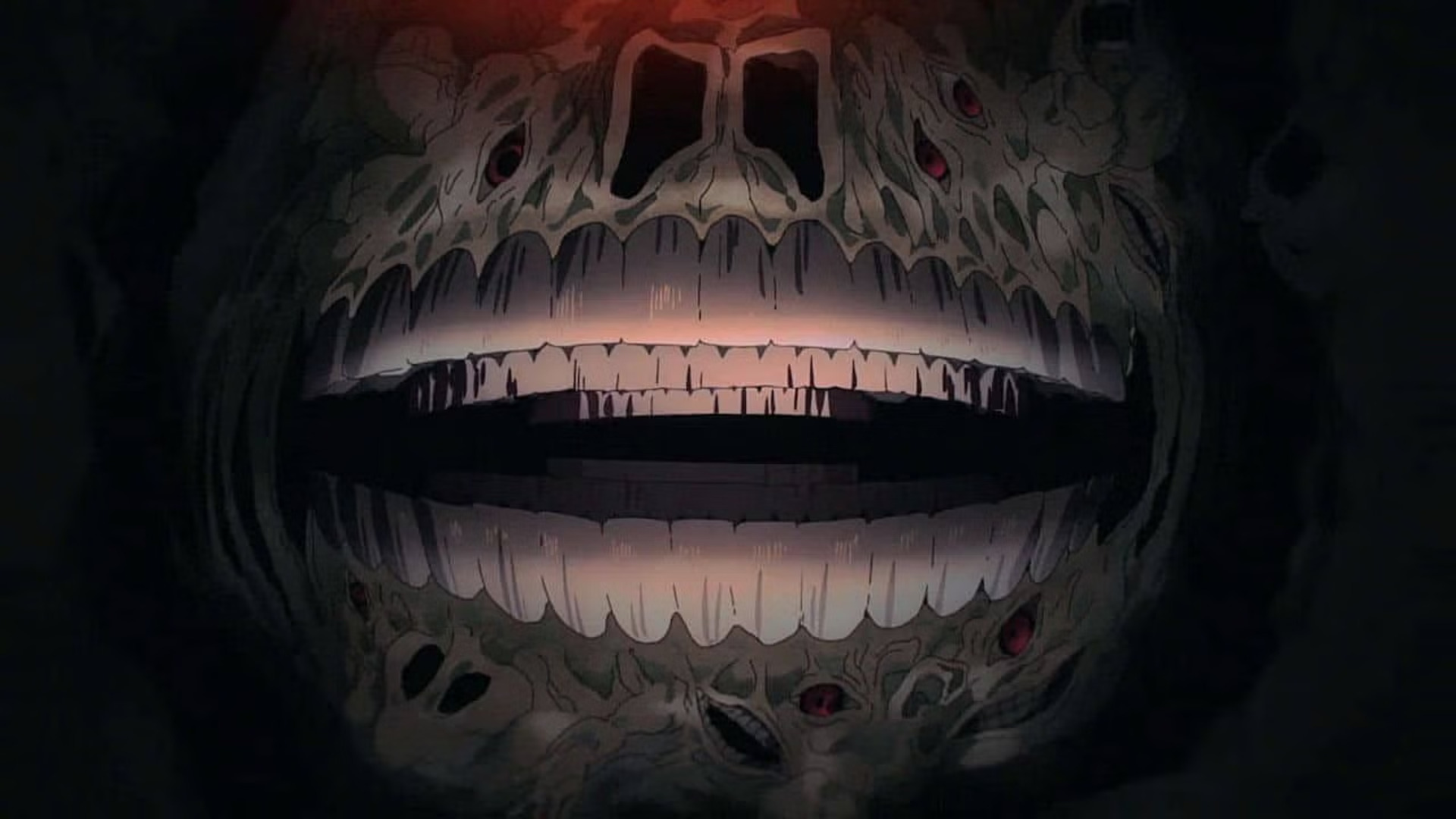 The Eternity Devil's mouth in Chainsaw Man (image via MAPPA)