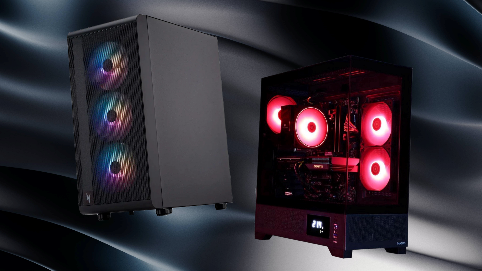 Best mid-range gaming PC deals (March 2025) (Image via: Deltia's Gaming, Newegg.,Best Buy, Acer, Cobratype)