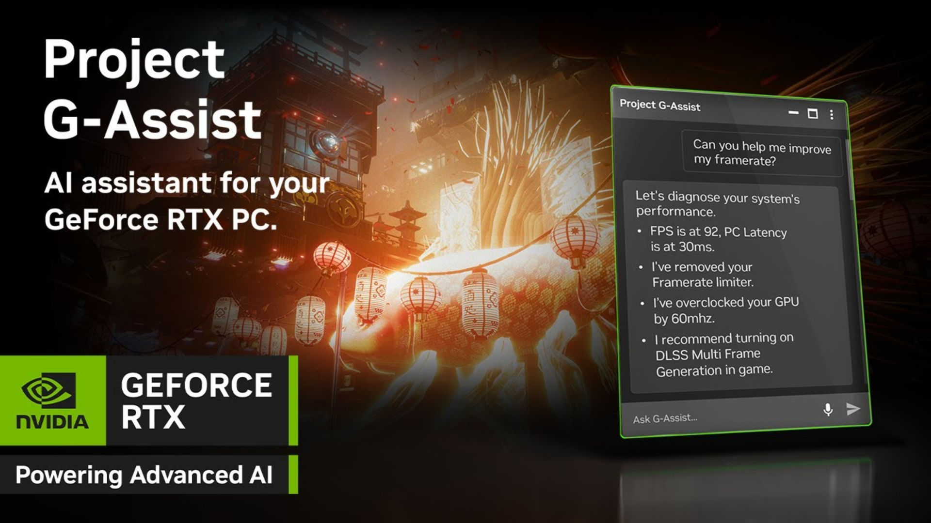 New Nvidia Project-G AI Assistant coming soon for 12GB+ GPUs; check details (Image via: NVIDIA)