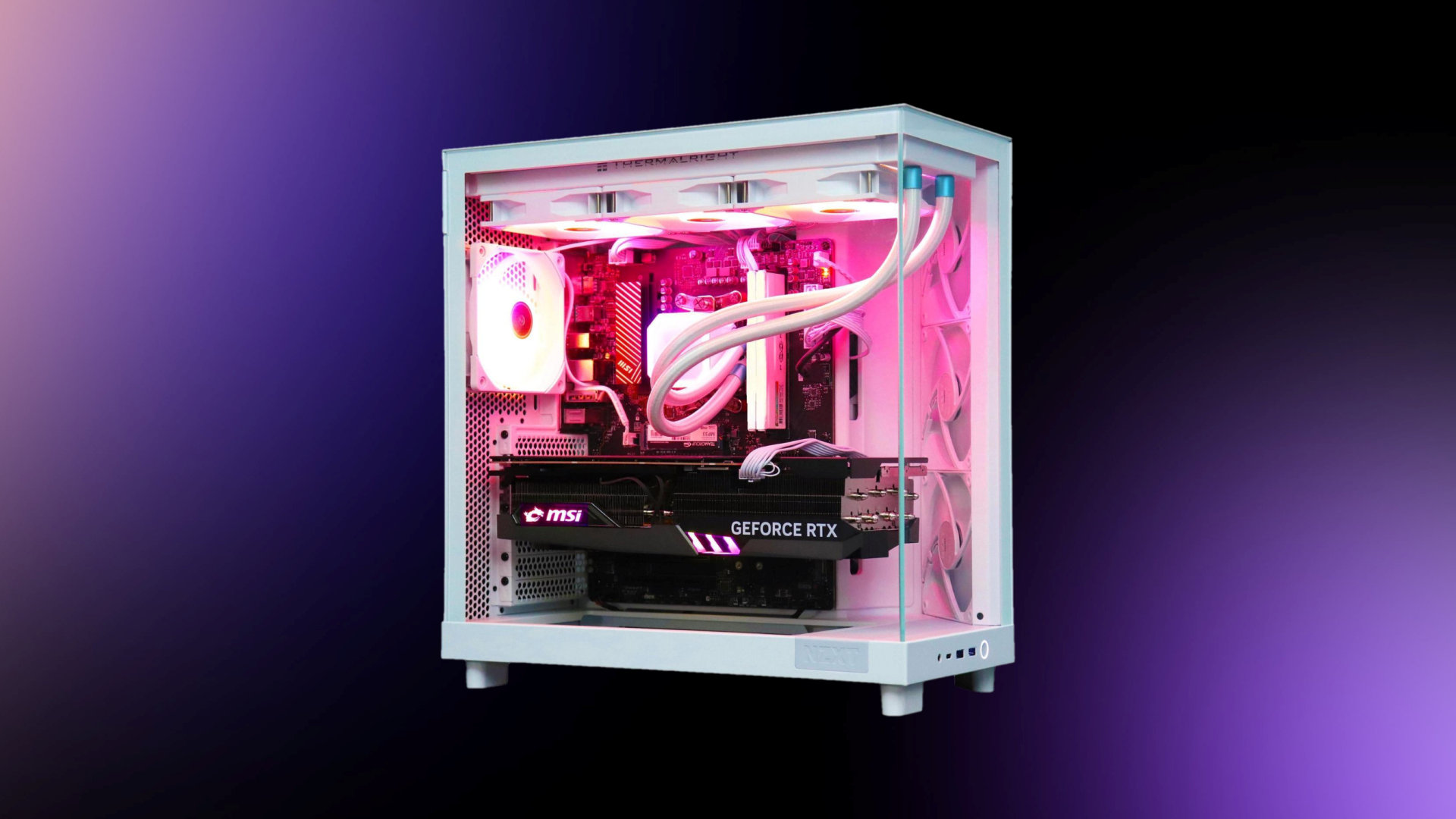 Cobratype Gaming PC (Image via: Deltia's Gaming, Newegg, Cobratype)