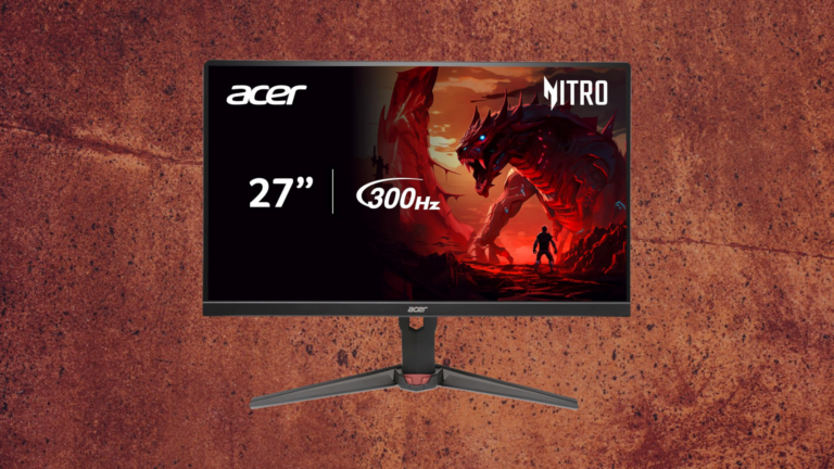 Best 300Hz monitor Acer Nitro gaming deal; just $219.99 (Image via: Deltia's Gaming, Acer, Amazon)