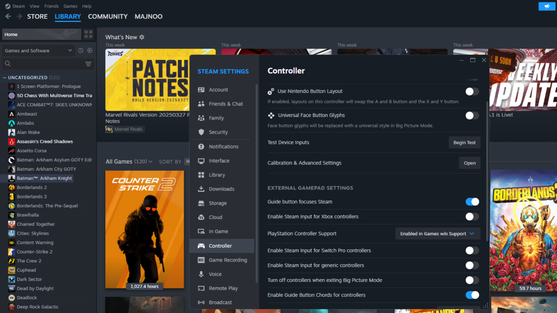 Playing on Steam (Image via: Steam)