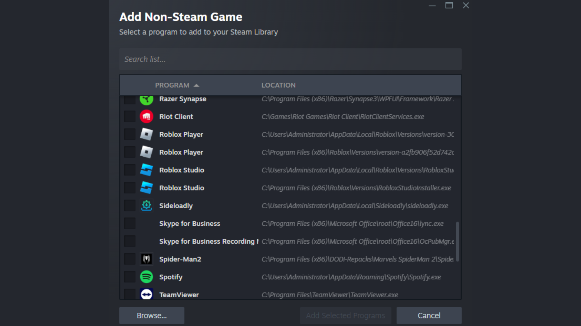Playing Non-Steam Games with the DualSense (Image via: Steam)