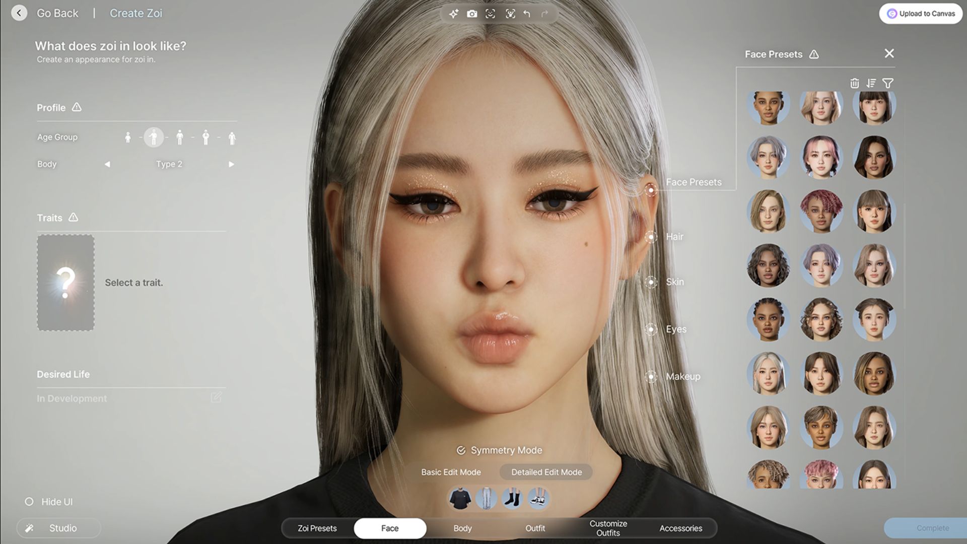 Create Your First Zoi (Image via Krafton)