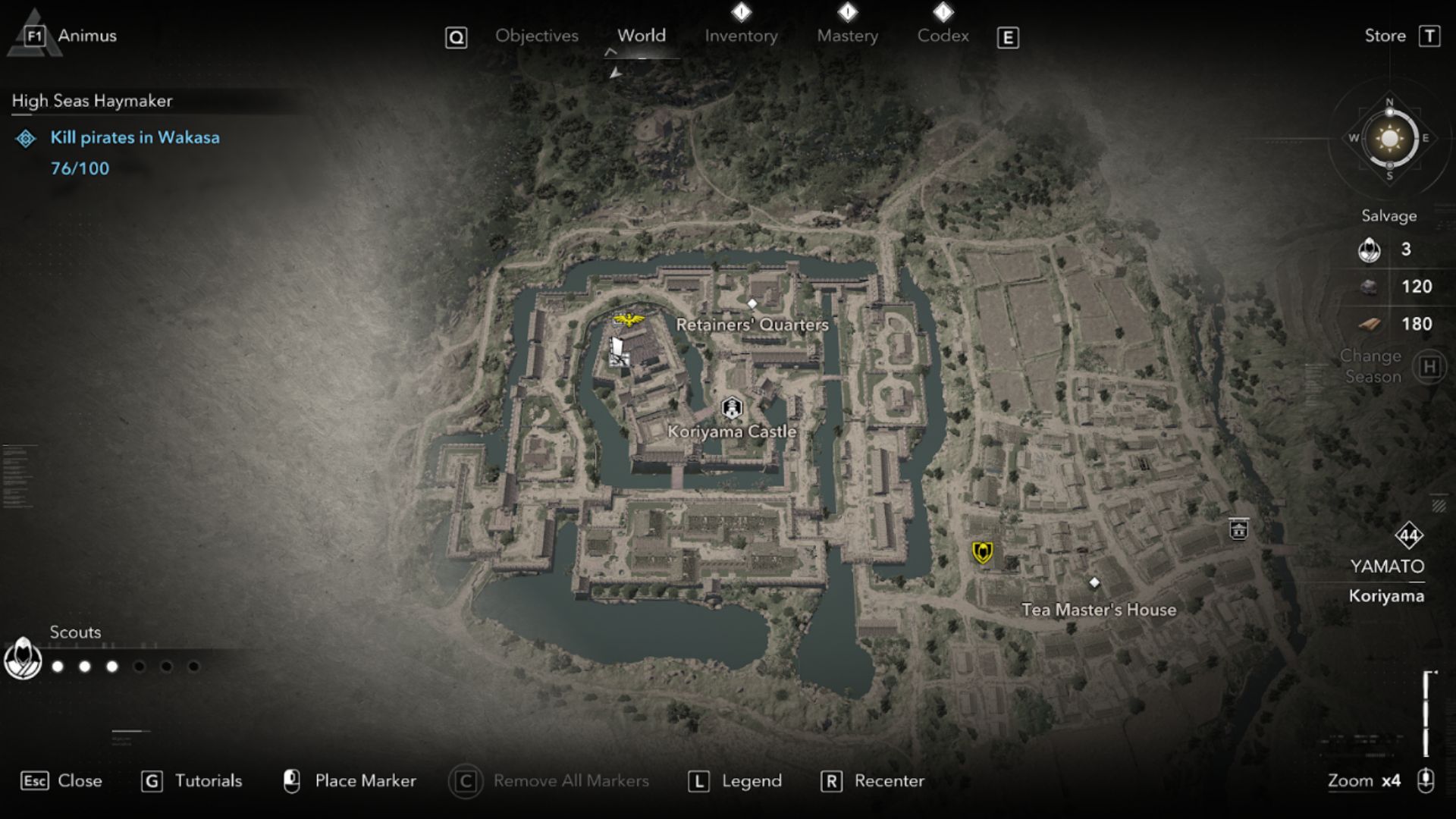 Koriyama Castle (Source: Ubisoft)
