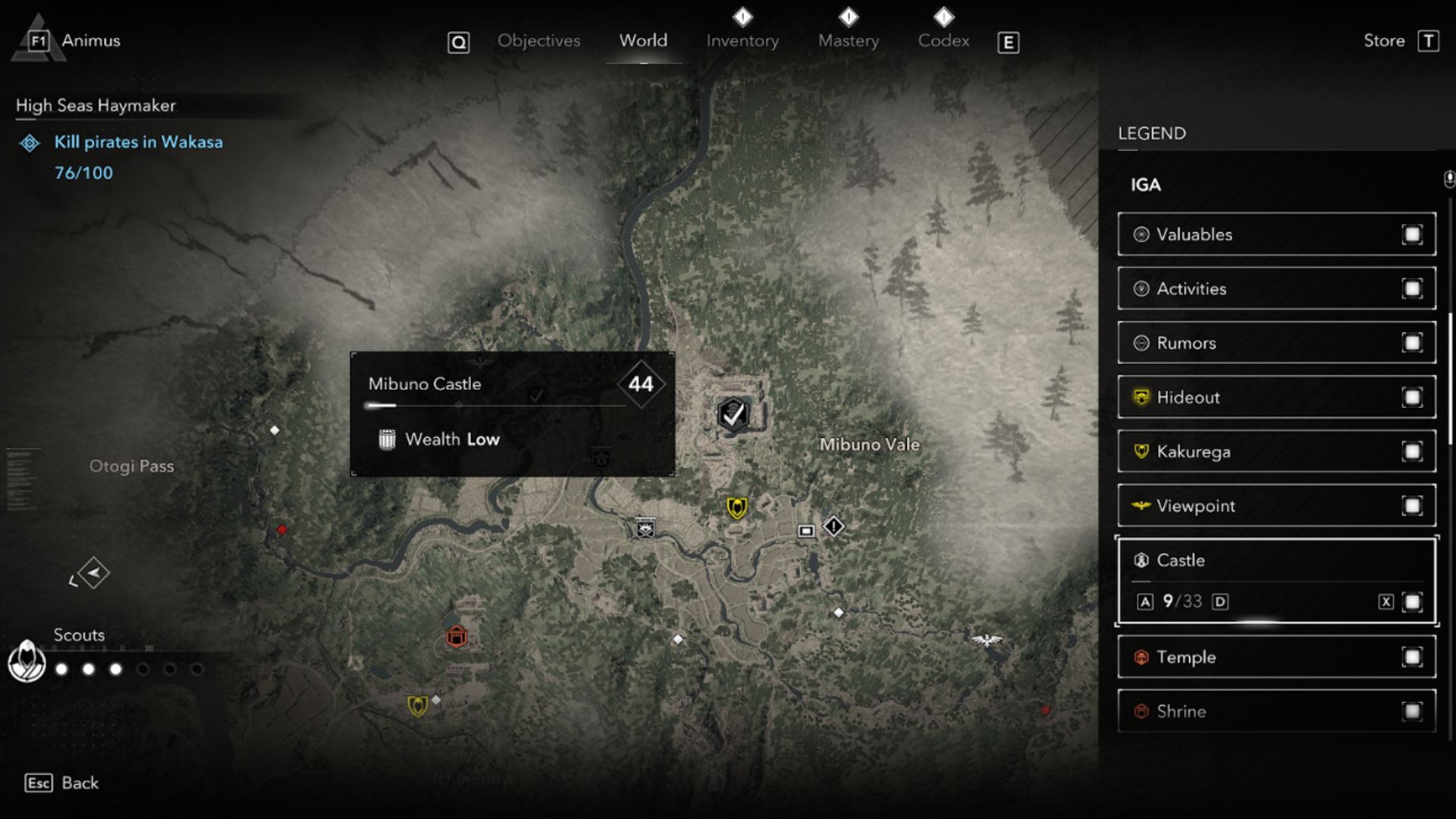 Mibuno Castle (Source: Ubisoft)