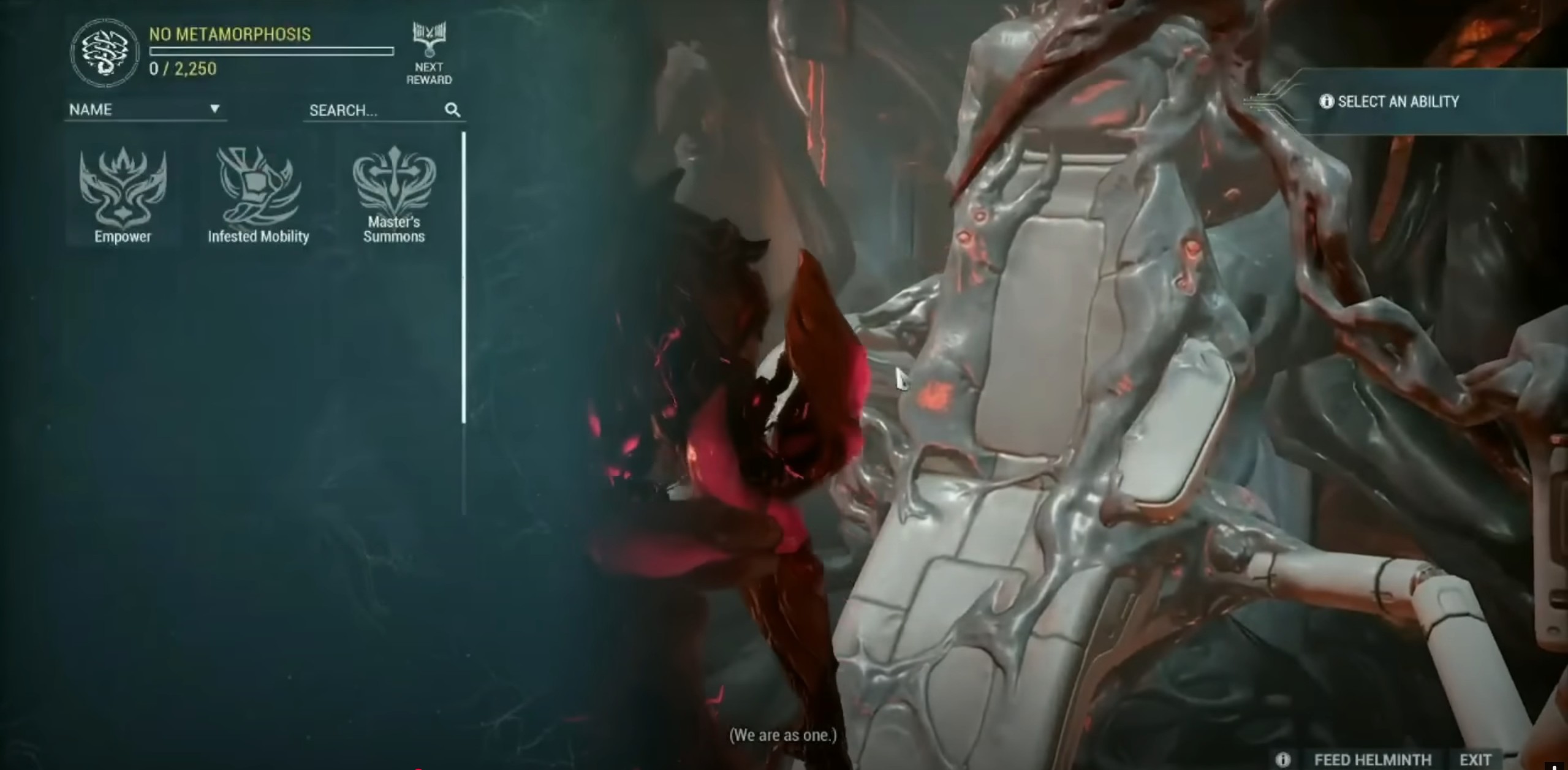 using helminth warframe