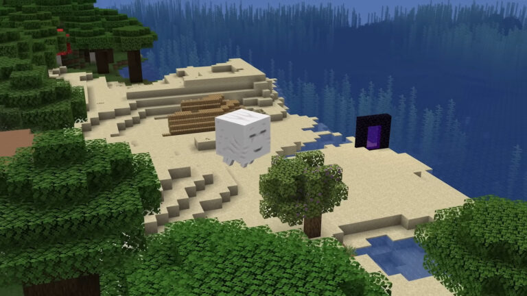 Make a new friend (Image via Mojang Studios)