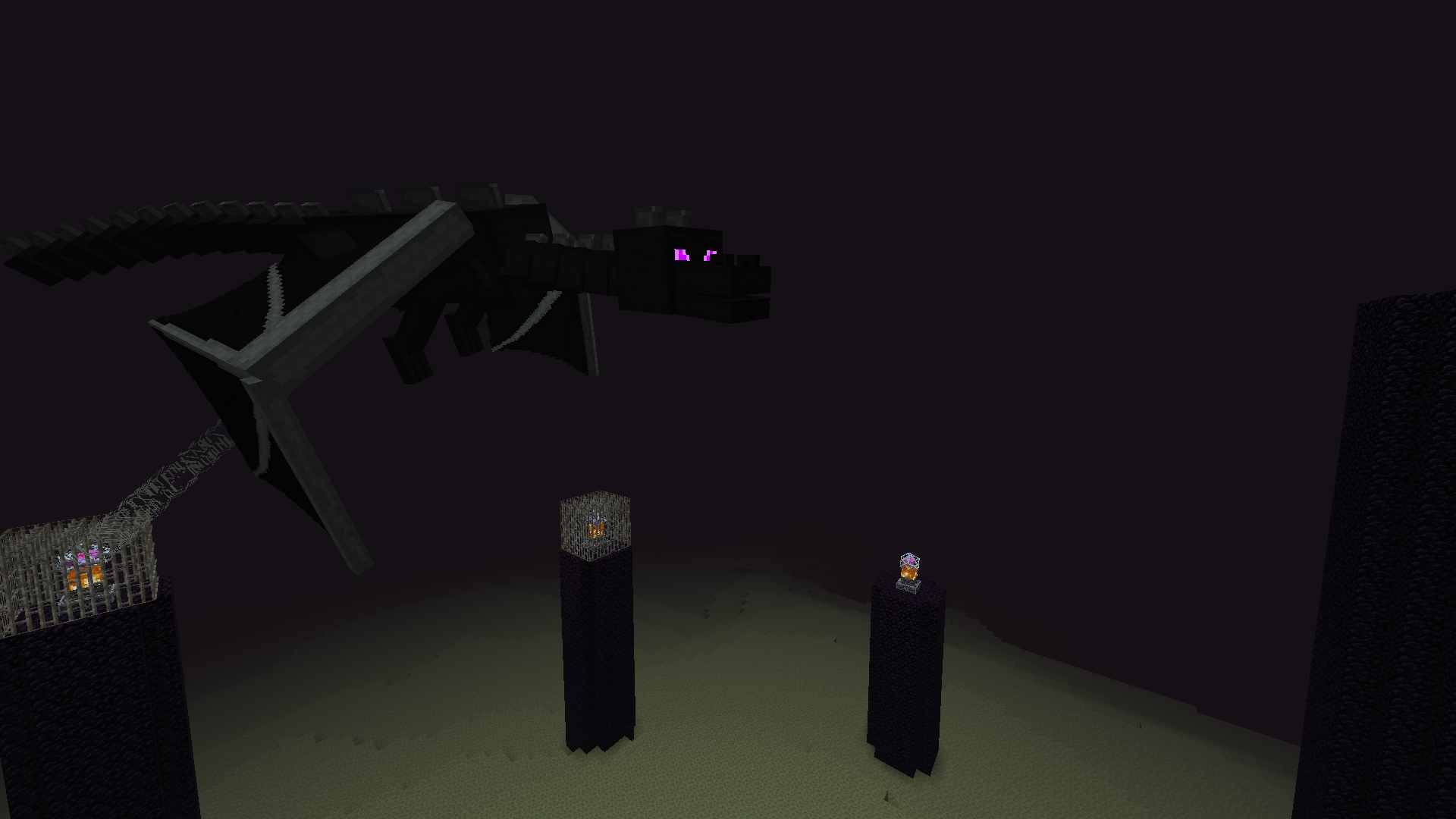 Want to fight the Ender Dragon again? (Image via Mojang Studios)