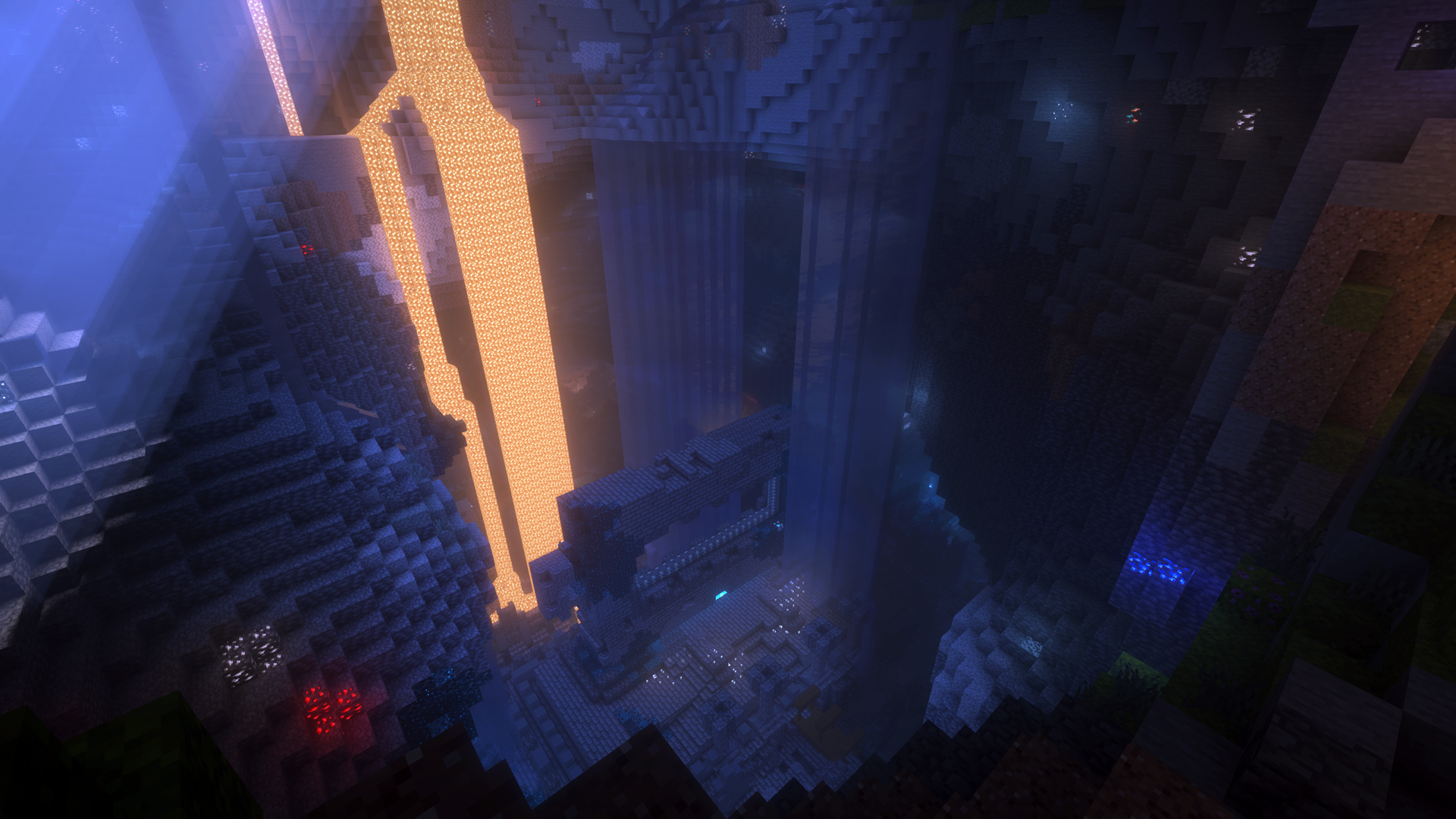 Complementary Unbound 5.4 Minecraft Shader on 4070 Ti Super