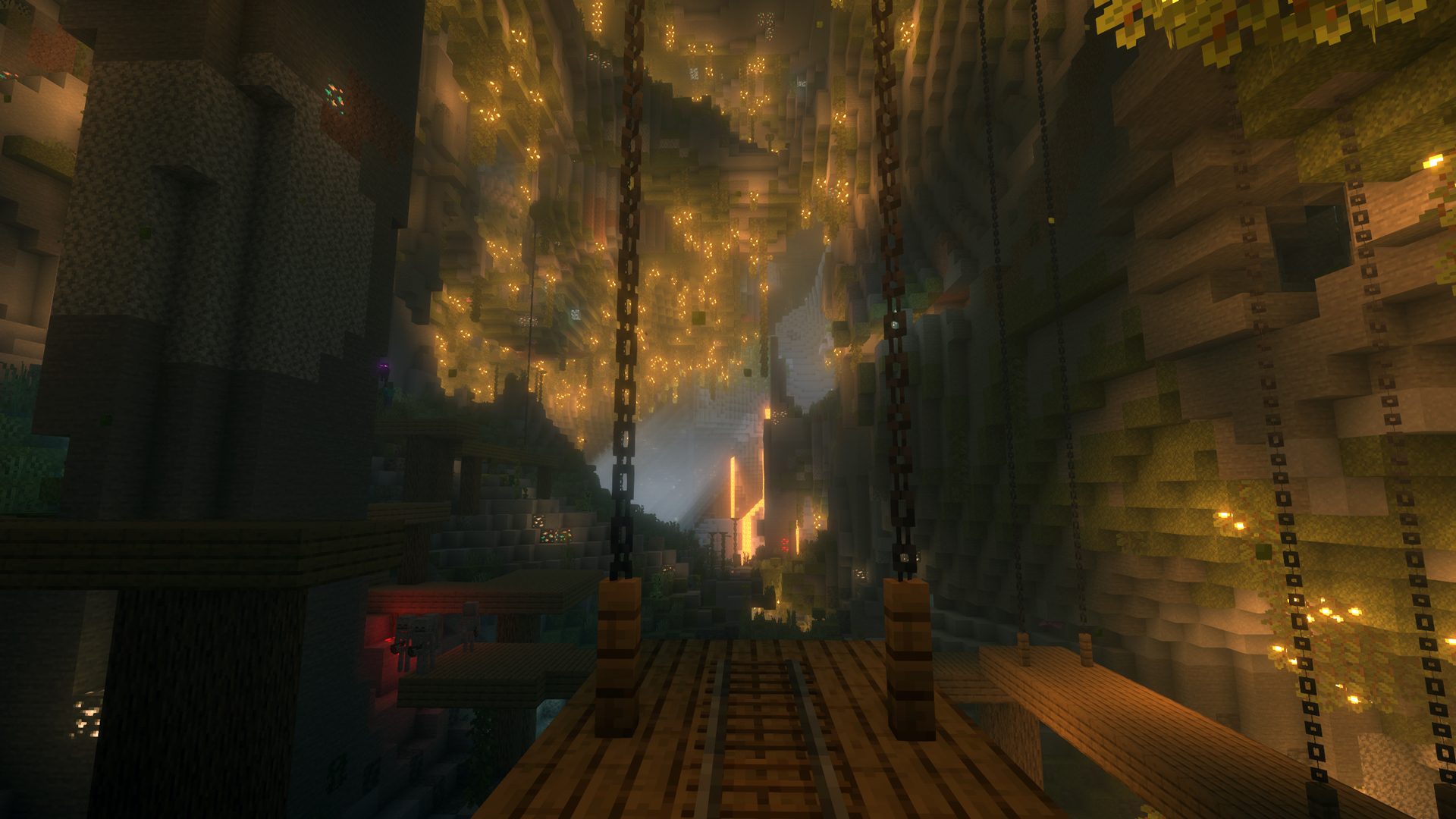 Ancient City from another angle with the Unbound Shaders (Image via Mojang | Deltia's Gaming)