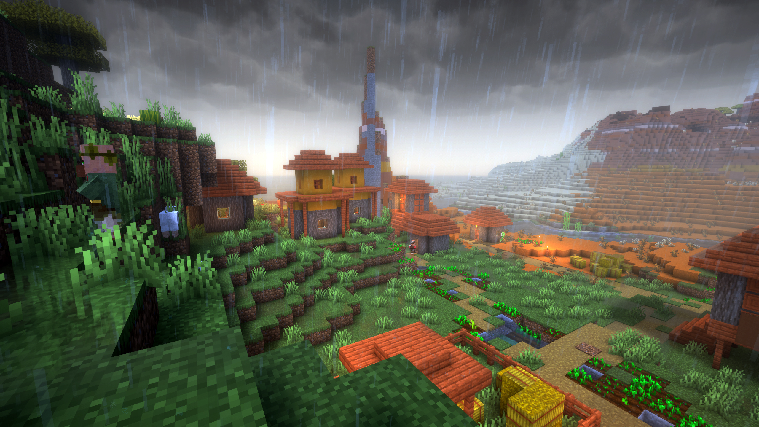 RTX 5060 Ti with Complementary Unbound Minecraft Shader 5.4