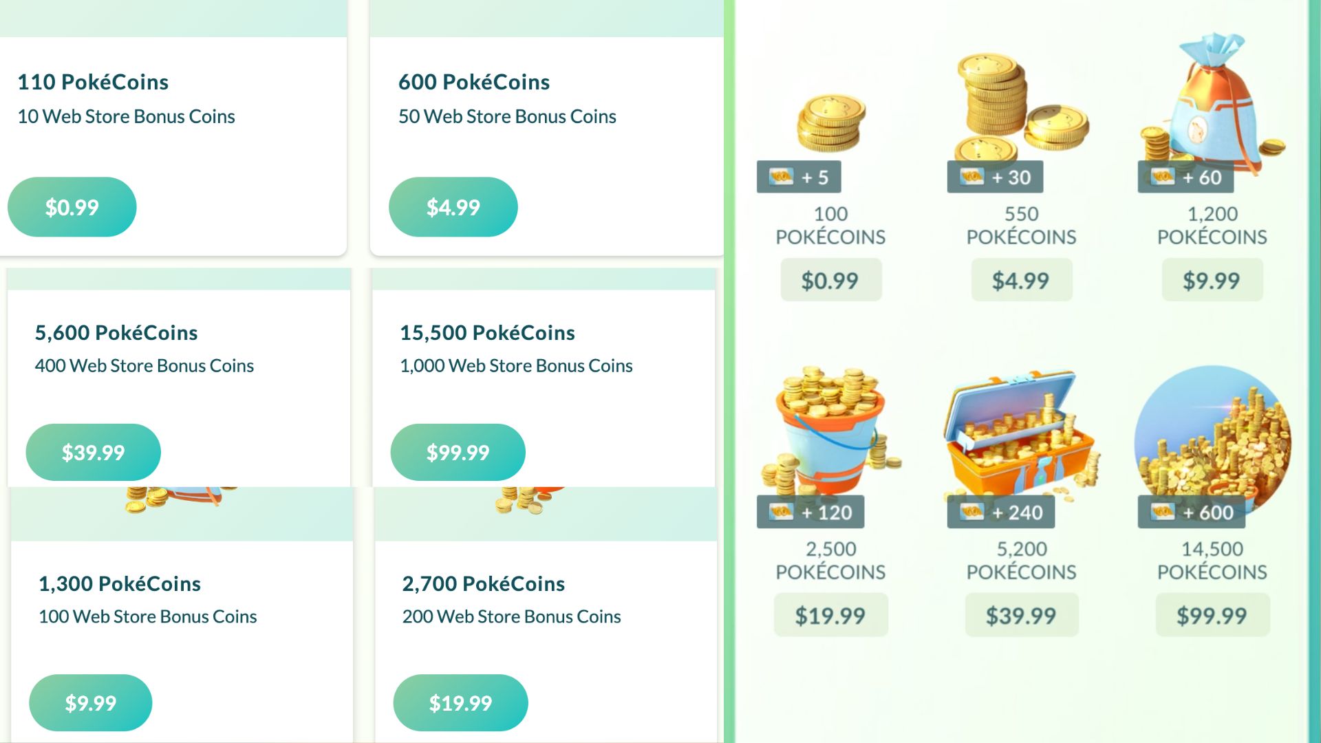 Web Store offers more than the in-game store at the same price. (Image via TPC)