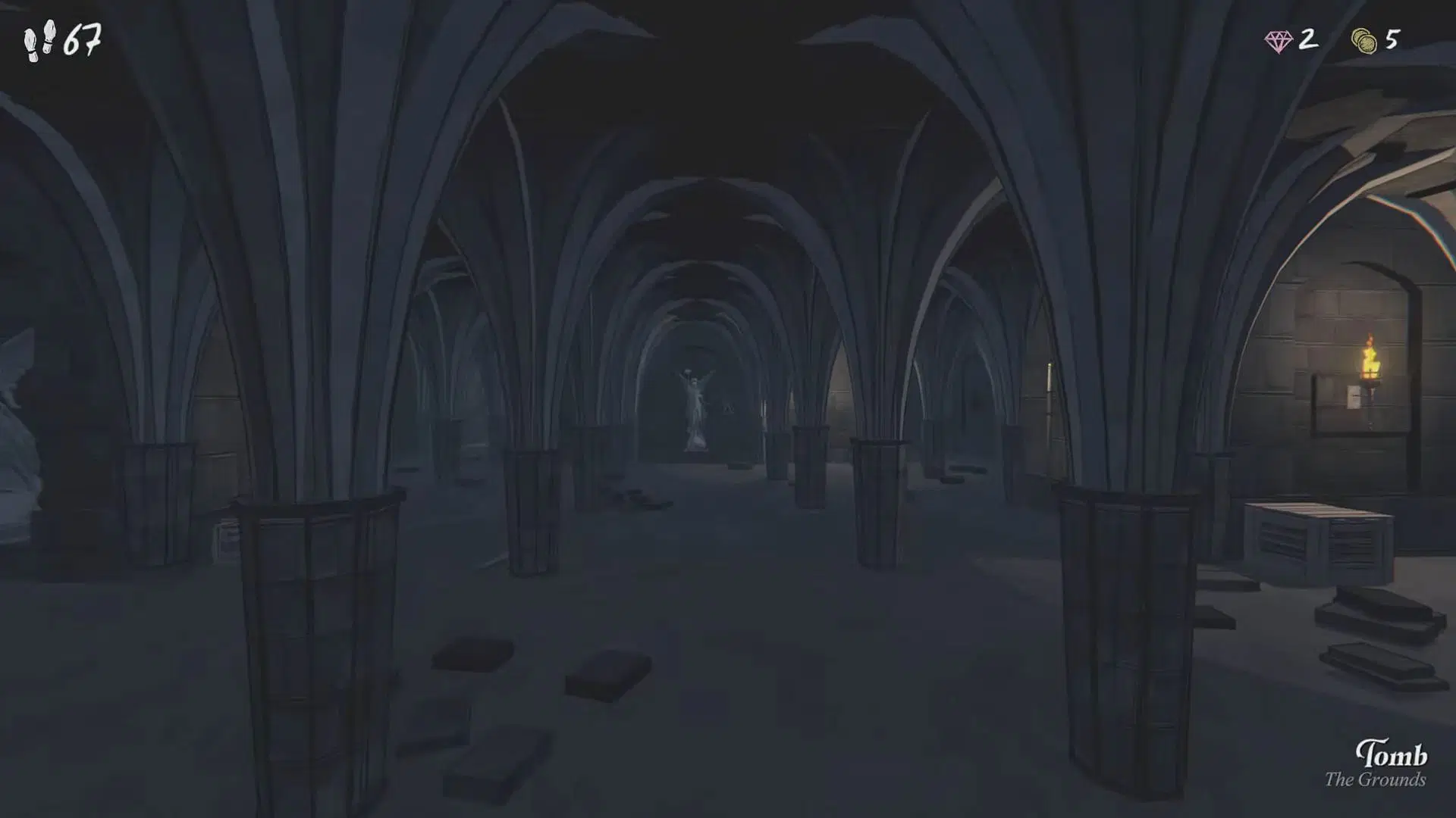 Solve the Statue sequence with patience. (Image Raw Fury, Help Gamer/YouTube)