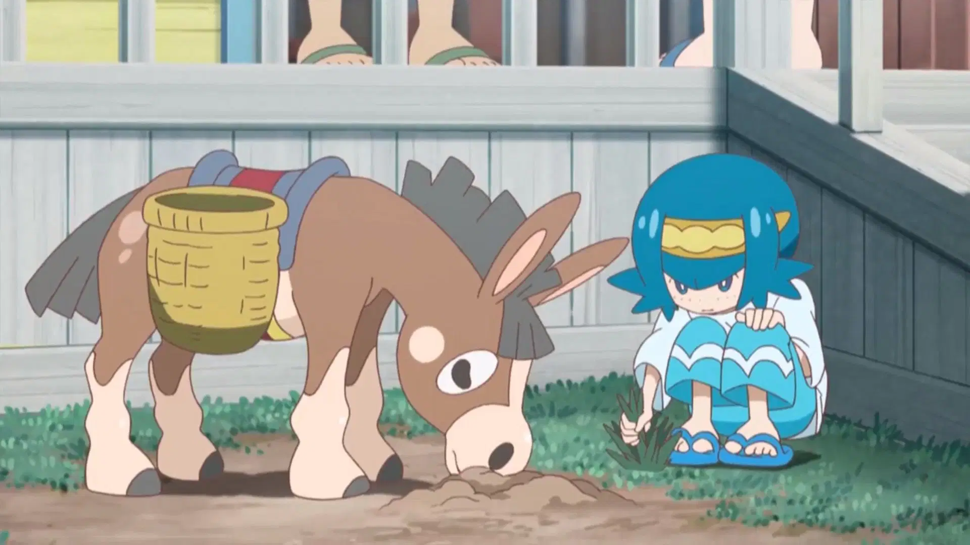 Mudbray, as seen in the anime (Image via TPC)
