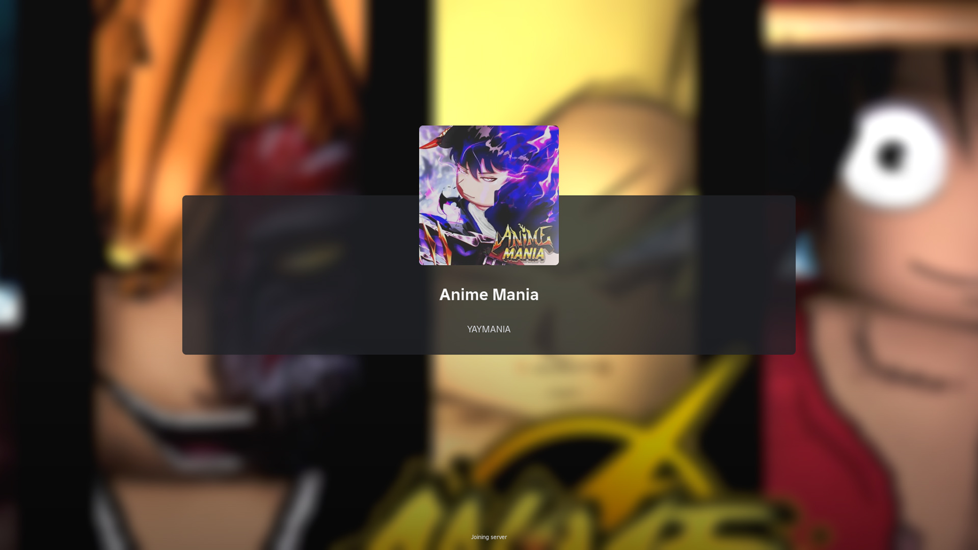 Anime Mania (Image via Roblox Corporation)