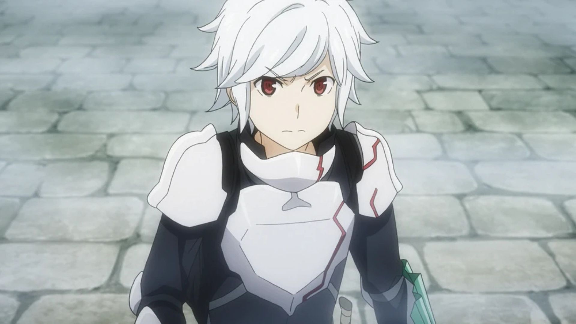 Bell as seen in the Danmachi anime (Image via J.C. Staff)