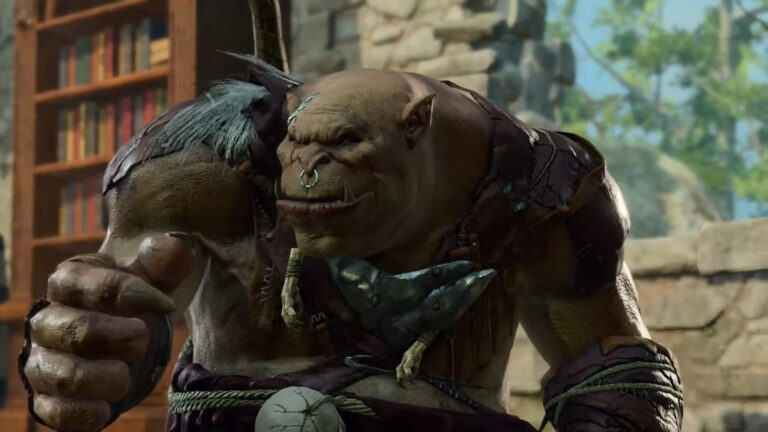 Baldur's Gate 3 Lump the Enlightened ogre in Blighted Village