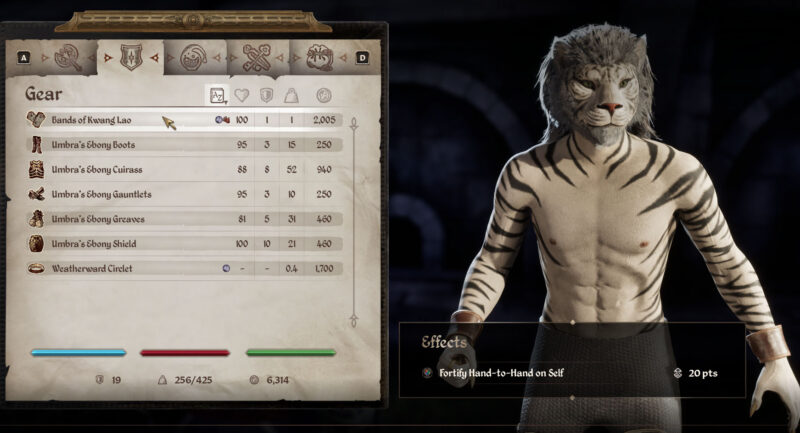 Bands of Kwang Lao in Elder Scrolls Oblivion Remastered