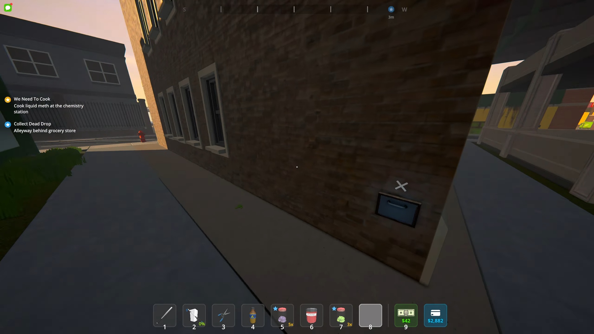 Dead drop behind the grocery store. (Source: TVGS | Gamerack/Youtube)