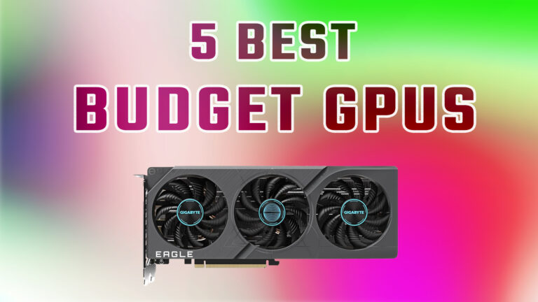 Best Budget GPUs for 1080p gaming in 2025