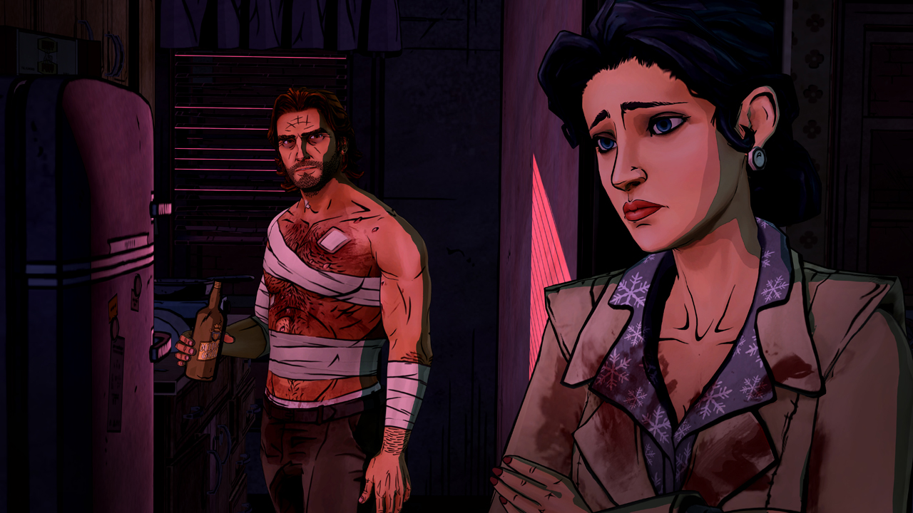 Bigby and Snow White (Image via Telltale)