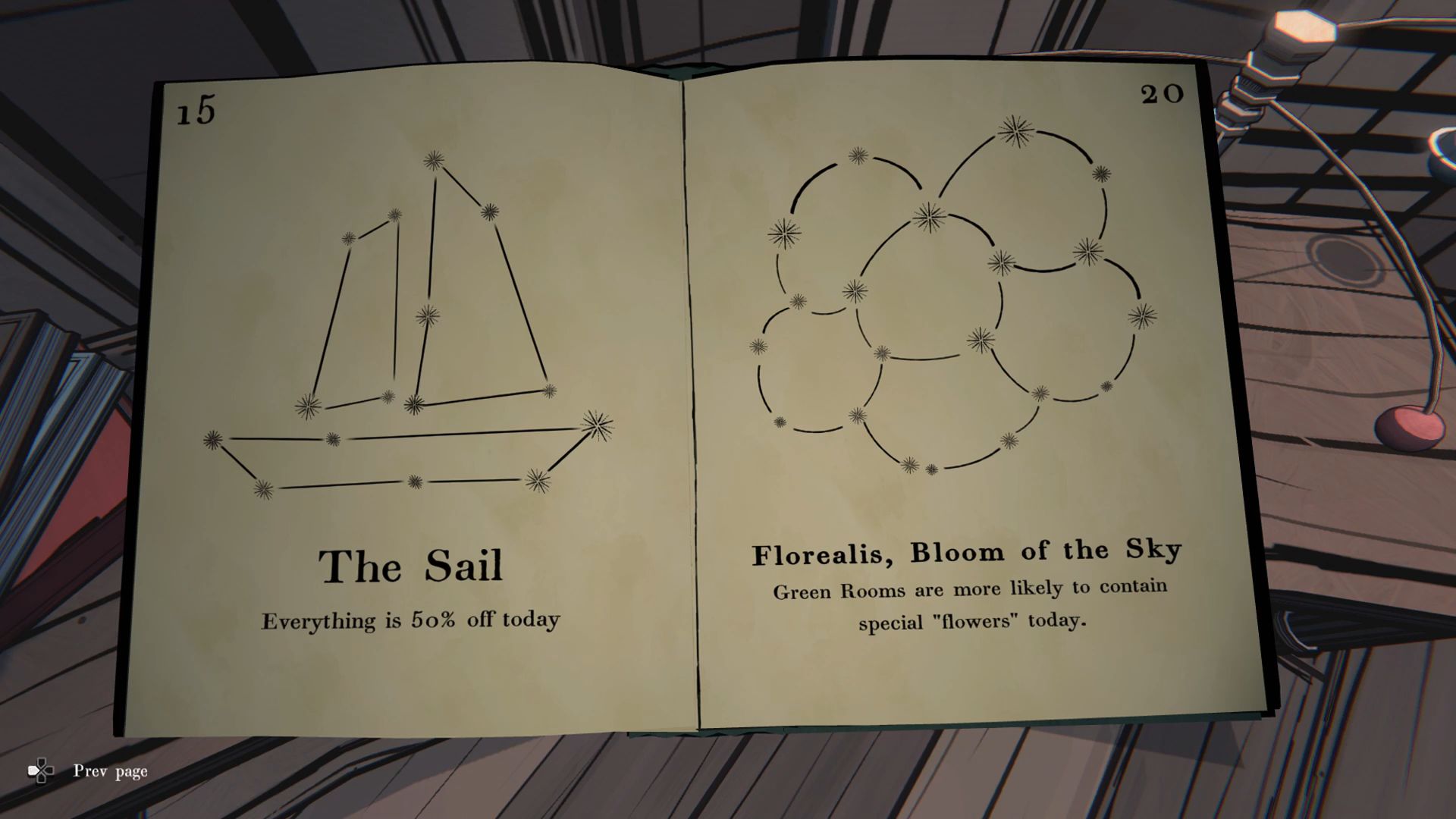 Each Constellation has unique effects
