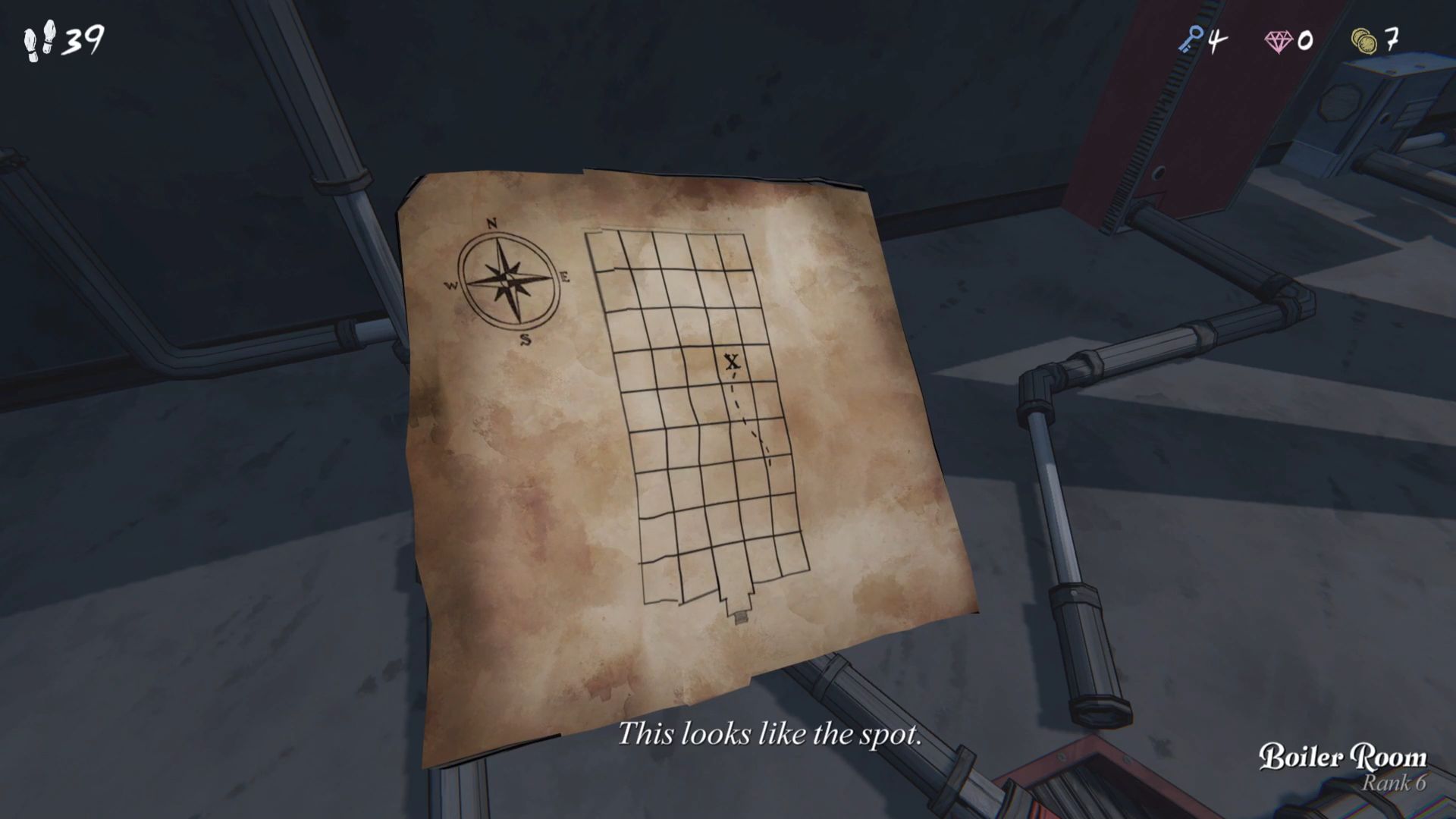 Blue Prince: How To Use Treasure Map