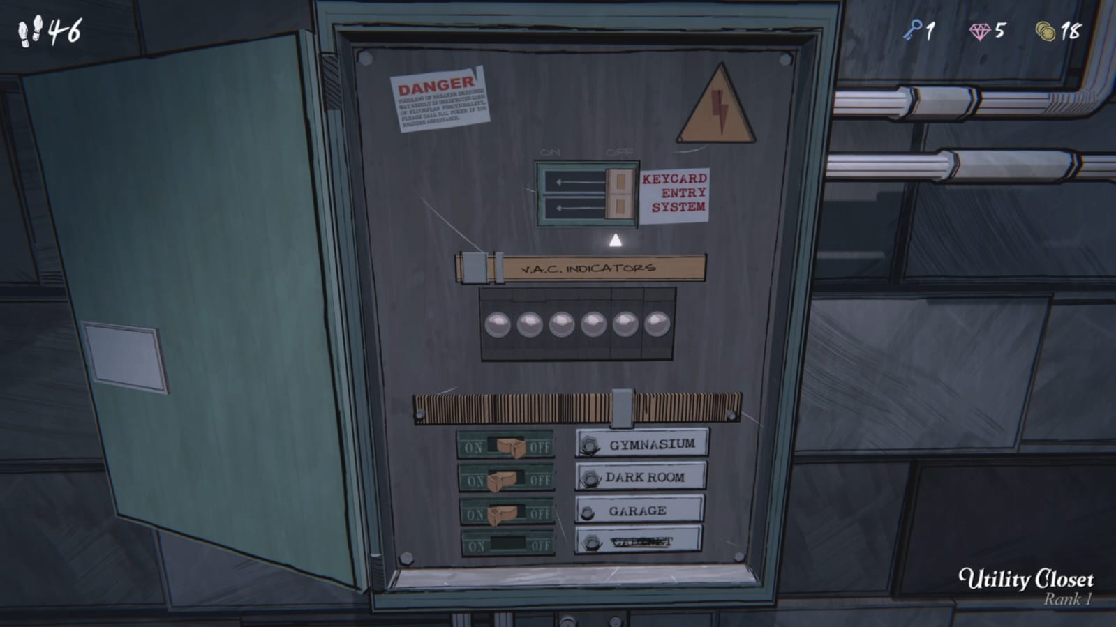Turn off the Keycard Entry System