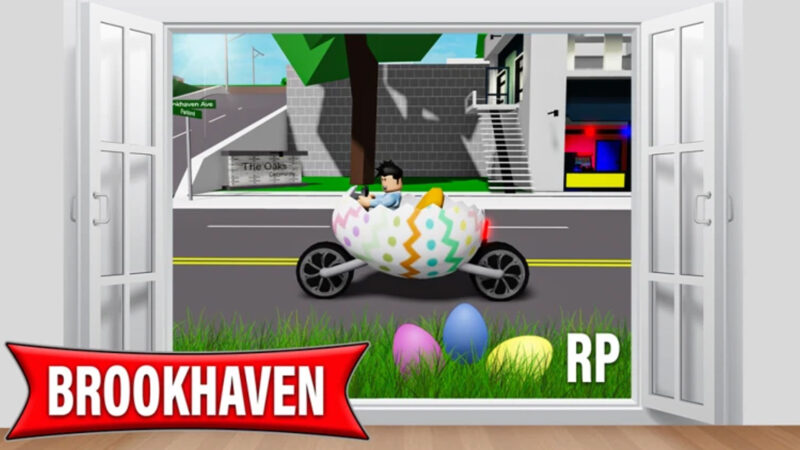 Brookhaven's Egg hunt event is here (Image via Roblox)