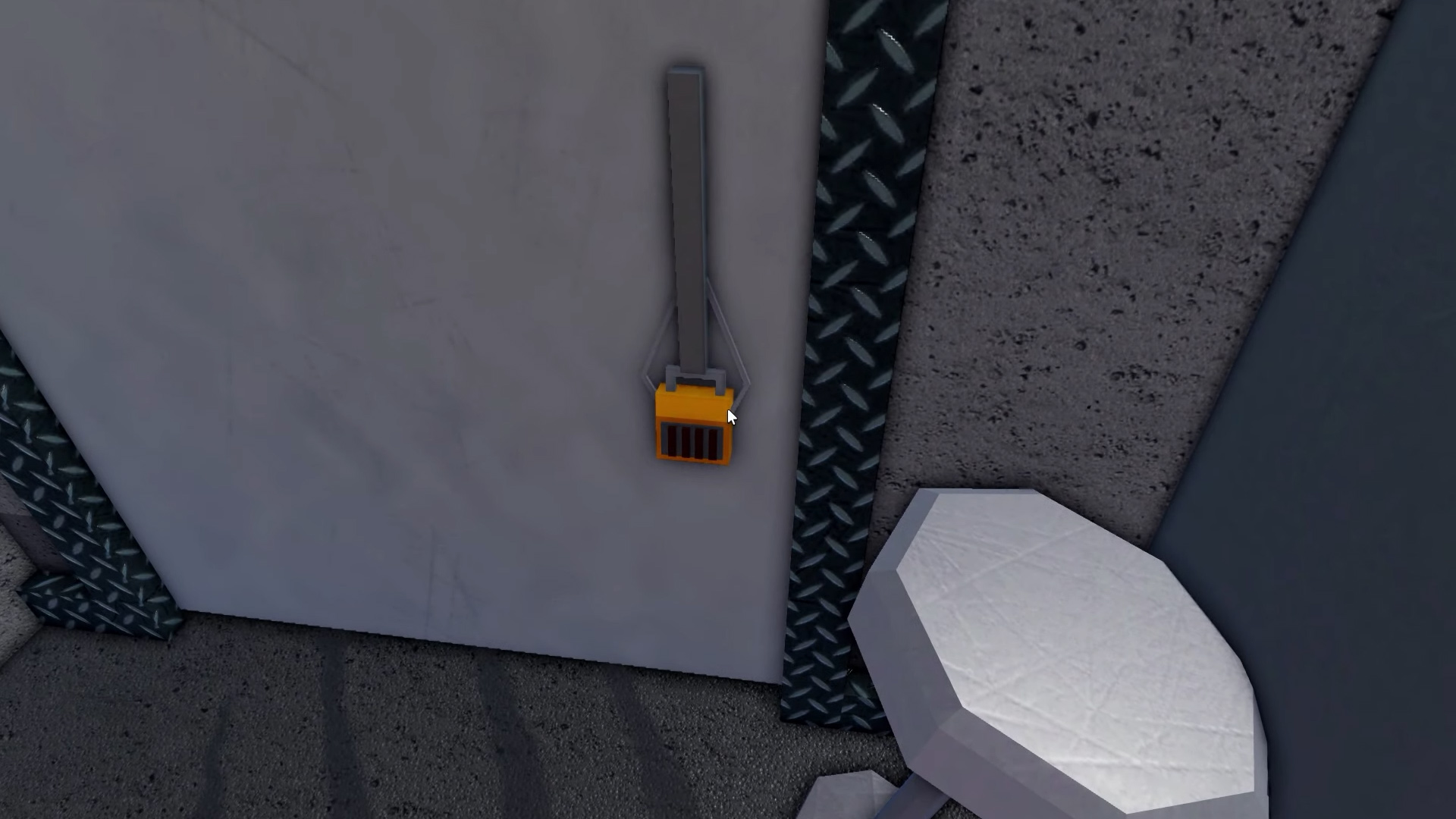 Locked room inside the bunker