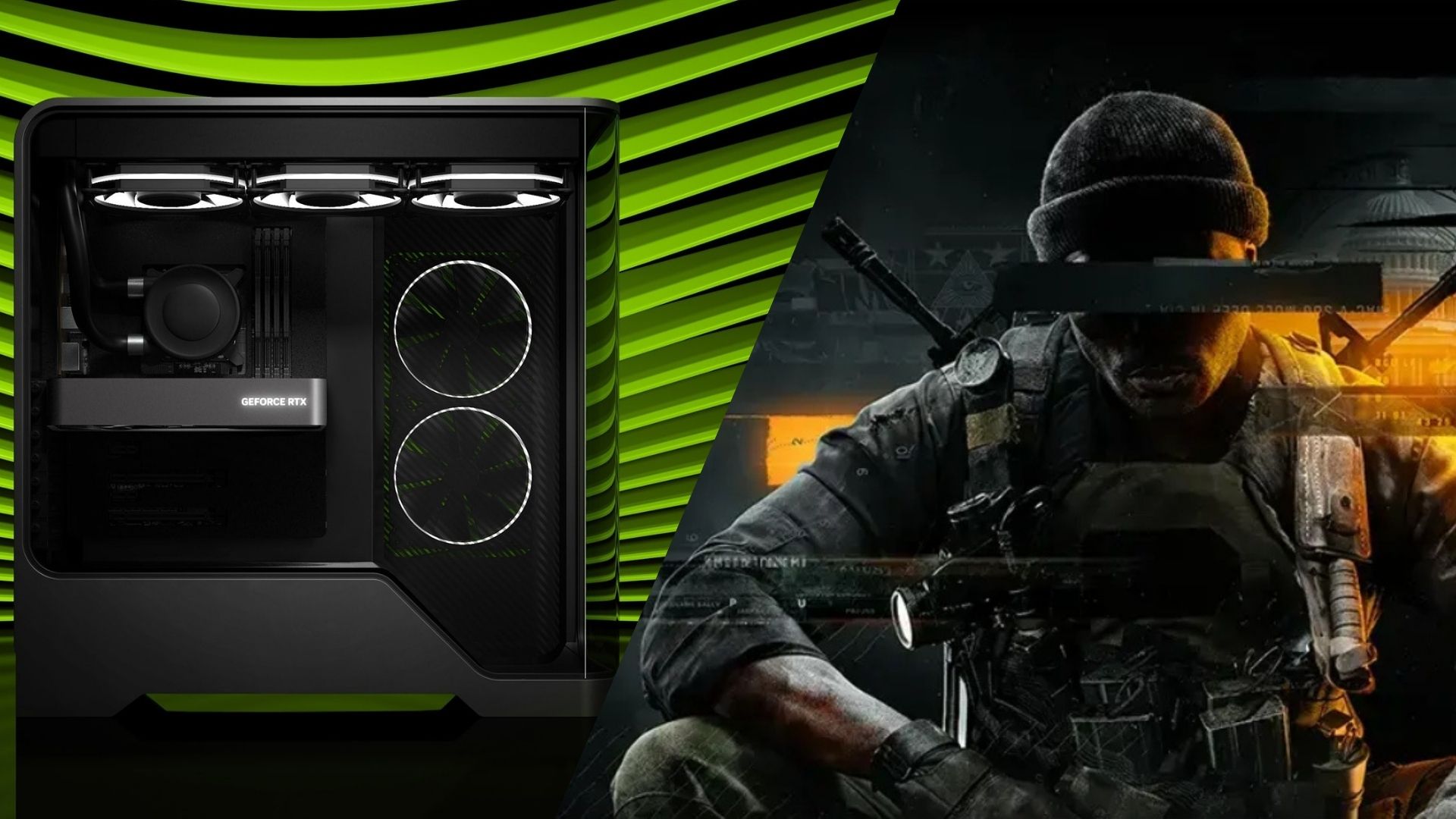 Call of Duty: Black Ops 6 and RTX 5060 family (Image via Activision | Nvidia)
