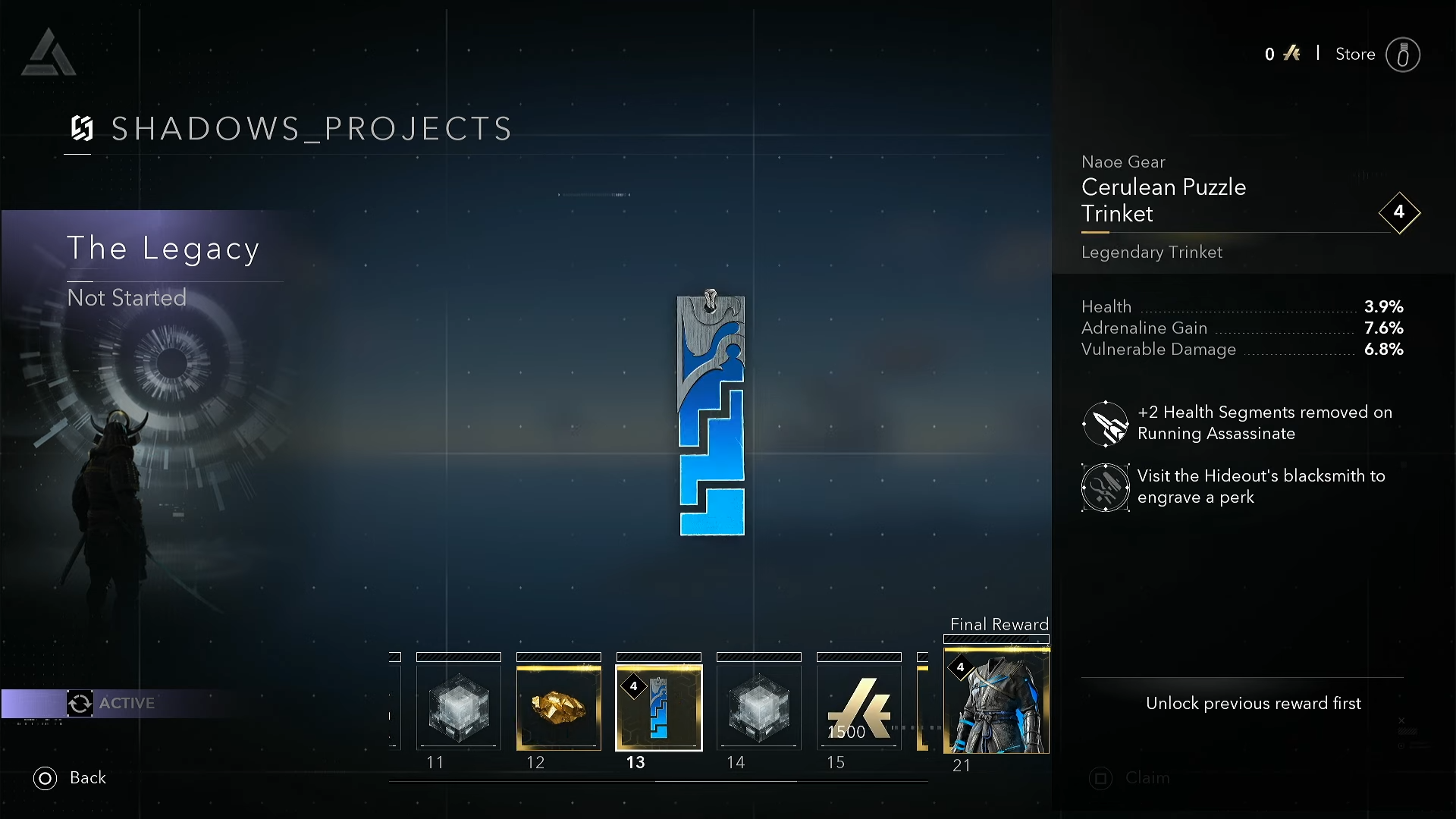 How To Get Cerulean Puzzle Trinket in Assassin's Creed Shadows