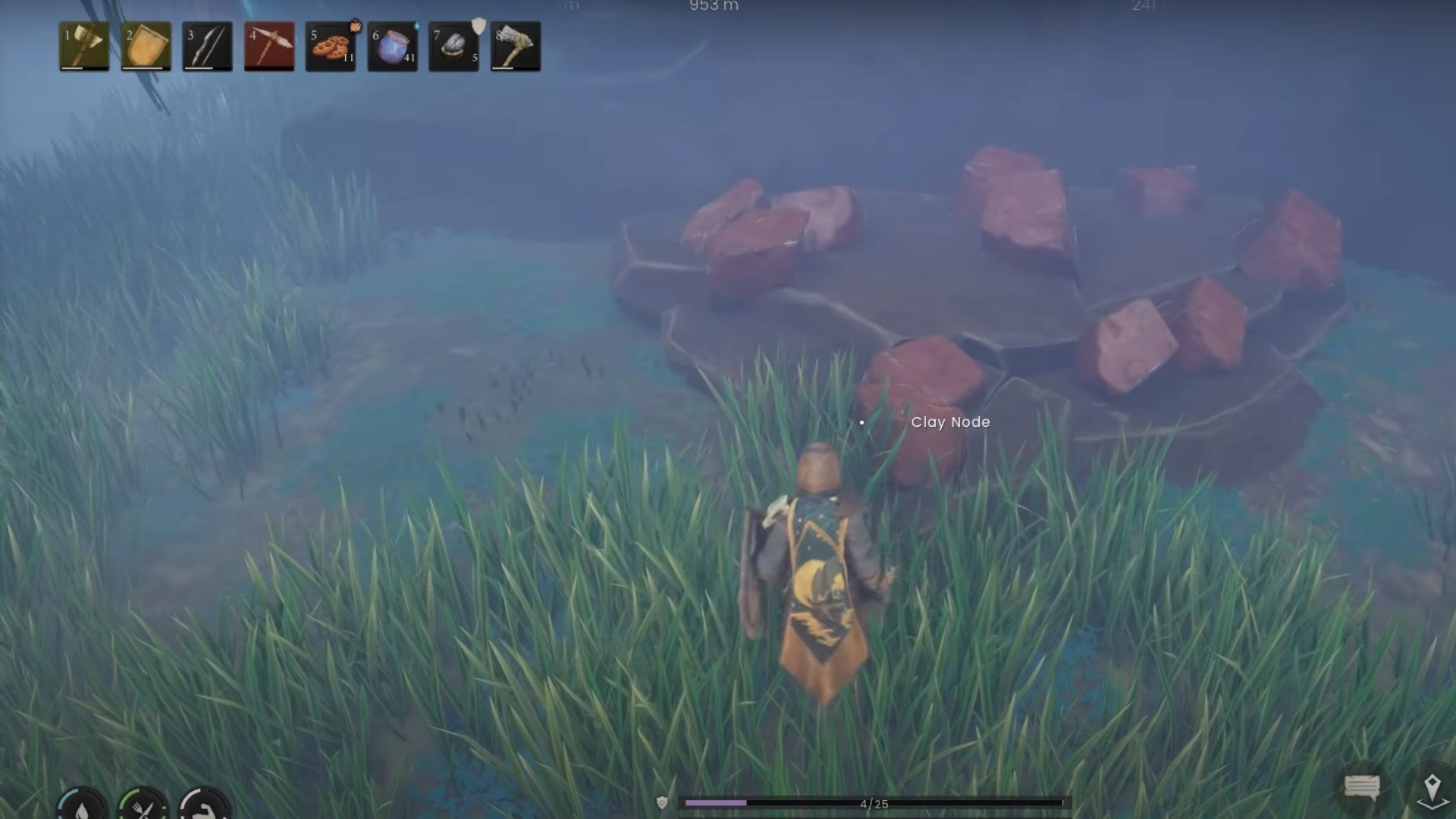 Clay Nodes in the Whispering Swamp region