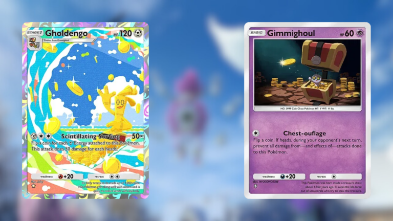 Collect Gimmighoul for the Gholdengo emblem (Image via The Pokémon Company)