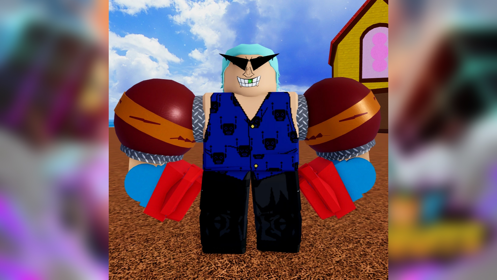 The Cyborg Boss (Image via Blox Fruits Roblox)