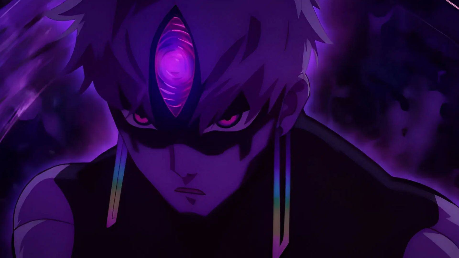 Jiji possessed by the Evil Eye as seen in the Dandadan anime (Image via Studio Science Saru)