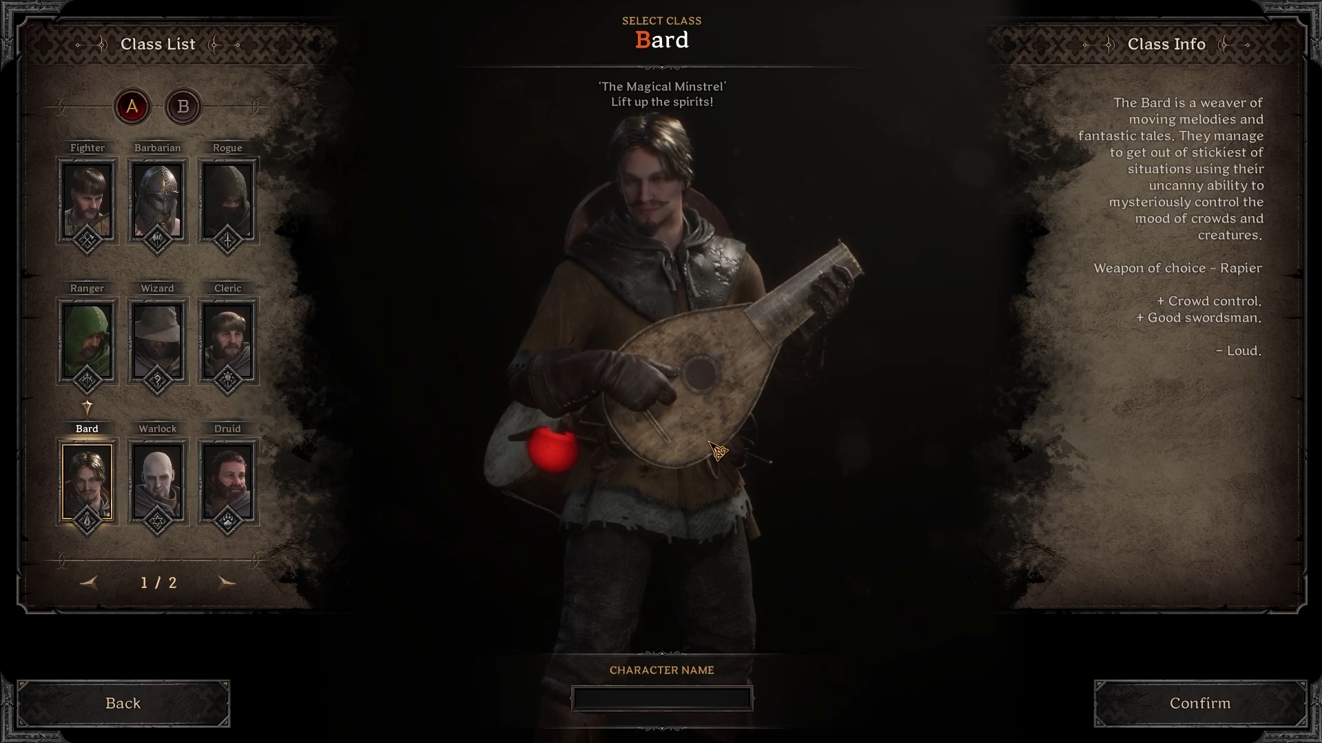 Bard (Image via Ironmace)