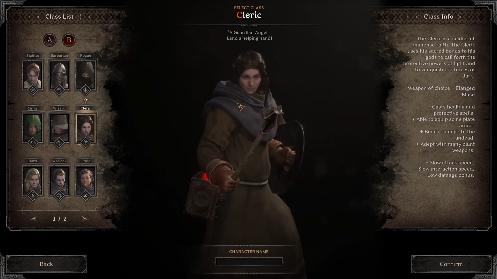 Cleric (Image via Ironmace)