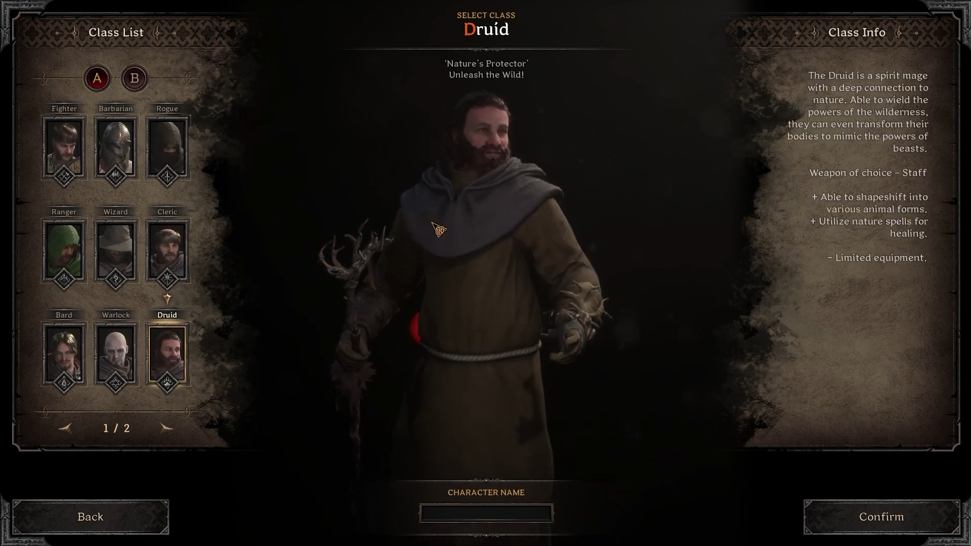 Druid (Image via Ironmace)