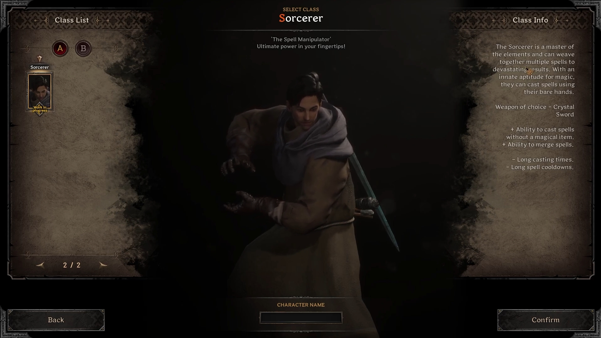 Sorcerer (Image via Ironmace)